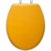 5five - abattant wc modern color jaune moutarde en