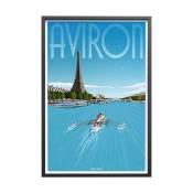 Affiche Aviron in Paris 40x60cm