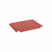 Couvercle / Pour panier Colour Crate Medium 26,5 x 34,5 cm - Hay rouge en métal
