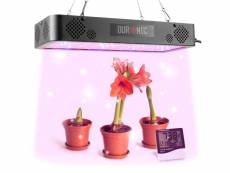 Duronic glh90 lampe de croissance horticole suspendue 900w | ampoules led bleu rouge ir | 2 modes : semence et floraison | hygromètre inclus | lumière