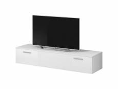 E-com - Meuble TV “Boston” - 150 cm - blanc TVU107150WWHG
