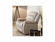 Fauteuil relax - nerval - l 94 x l 96 x h 102 cm - neuf