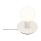 Lampe de table en acier blanc 16,5 x 15,2 cm Dot - Lambert & Fils