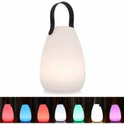 Odipie - Lampe d'extérieur sans fil portable multicolore led rechargeable lampe de table étanche sans fil rechargeable dimmable lampe de table