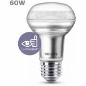 Philips - Réflecteur led Blanc Chaud E27 4,5W - Transparent