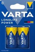 Pile alcaline Varta Long-life Power C - LR14 lot de