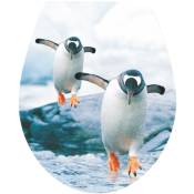 Pingouins' Toilette Siège Autocollant Couvercle Wc