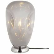 Present Time - Lampe de table Blown Glass xl Gris -