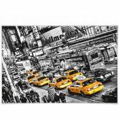 Wizard+genius - Poster xxl New York Cabs usa Taxi Grande poster mural 175x115 cm - multicolore