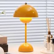 Yozhiqu - Lampe de bureau led lampe de Table champignon 3 couleurs lampes de chevet tactiles à intensité variable pour bureau chambre Bar cadeau de