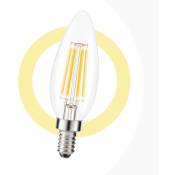 Ampoule led E14 5W Filament Clear - Blanc Chaud - Blanc