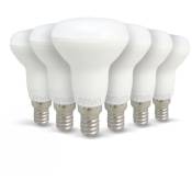 Arum Lighting - Lot de 6 ampoules led E14 R50 5W Eq 50W Température de Couleur: Blanc chaud 2700K
