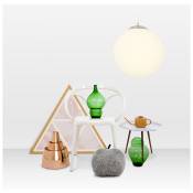 Ball - Suspension - 1 lumière - ø 400 mm - Blanc - Moderne - éclairage intérieur - Salon i Chambre - Blanc - Qazqa