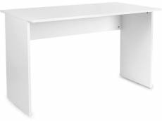 Bureau simple en bois blanc