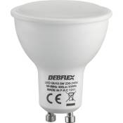 Debflex - ampoule spot smd verre blanc GU10 5W 4000K