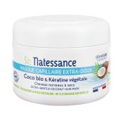 Masque capillaire extra-doux Coco Bio & Kératine végétale