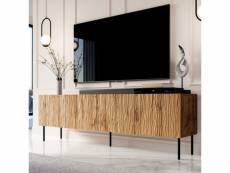 Meuble tv design décor chêne 190 cm mokt 499