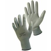 Paire de gants de protection pro précision en polyester enduit de polyuréthane - Taille 10 - xl - Gris Linxor Gris