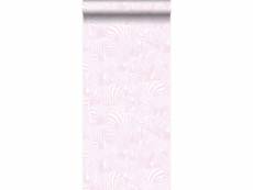 Papier peint zèbres rose clair - 346835 - 53 cm x