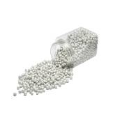 Perles décoratives pour vase 350ml en argile blanc H10