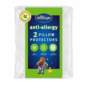 Silentnight antiallergique Taie d'oreiller Protector-Pack