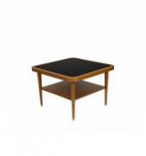 Table basse Puzzle / 60 x 60 cm - Stratifié - Maison Sarah Lavoine noir en bois
