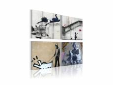 Tableau - banksy - quatre idées créatives-90x90 A1-N1913-90x90