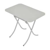 Toscohome - Table pliante 60x90 cm blanc