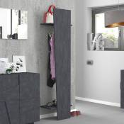 Web Furniture - Porte-Manteau Moderne Armoire Ouverte pour salon et chambre Vega Hang