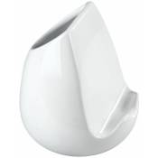 Wenko - Pot pour ustensiles de cuisine et support tablette - Céramique - 15 x 14,5 x 16,5 - Blanc