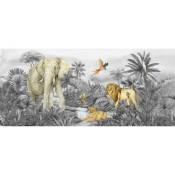 Ag Art - Poster géant horizontal animaux de la jungle