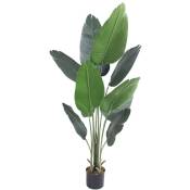 Bananier Plante Artificielle Artificiel avec Pot 130 cm Decovego