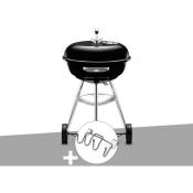 Barbecue Weber Compact Kettle 47 cm + Support Accessoires