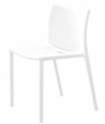 Chaise empilable Air-chair / Polypropylène - Magis blanc en plastique