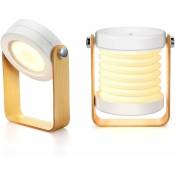Ensoleille - Lampe de chevet Dimmable Touch Light, Lampes de chevet portables pour lampe de chevet avec table de nuit portable Safe Night Light