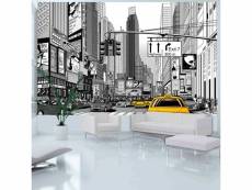 Paris prix - papier peint "bd taxis jaunes à new york" 270x450cm
