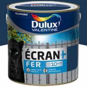 Peinture Ecran+ Fer protection antirouille Dulux Valentine brillant marine RAL 5003 2L
