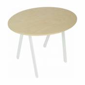 Petite table en bois blanche - In2wood