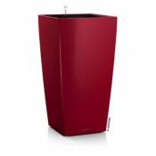 Pot carré Lechuza Premium rouge scarlet brillant 40