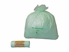 Sacs poubelle compostables 10 litres - lot de 24 - jantex - - pla10457 406