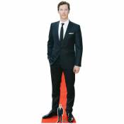 Star Cutouts Figurine en carton taille reelle Pochette blanche intelligente Benoît Cumberbatch 184cm