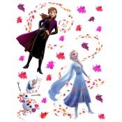 Stickers géants Disney - La Reine des Neiges 2 - modèle Vent d'automne 65 cm x 85 cm