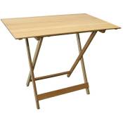 Table de pique-nique pliante en bois cm. 80x60x75h