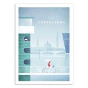 Affiche 50x70 cm - Visit Copenhagen - Henry Rivers