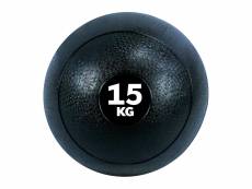 Balle lestée fitness "slam ball" en caoutchouc | 15 kg