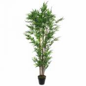 Bambou artificiel en pot vert ø60 x h.180 cm