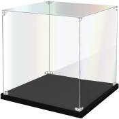 Boîte acrylique transparente Crea boîte aveugle, boîte anti-poussière, boîte d'affichage manuelle en acrylique