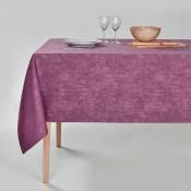 Cotecosy - Nappe de table Doynel 150x260cm Tissu Violet - Violet