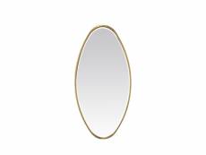 Emée - miroir ovale 30x60 cm - couleur - or GO115T60-0