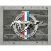Ford - Décoration métallique Mustang 40.5 x 31.5